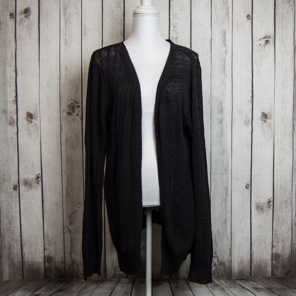 Open Cardigan Linen Cotton 
